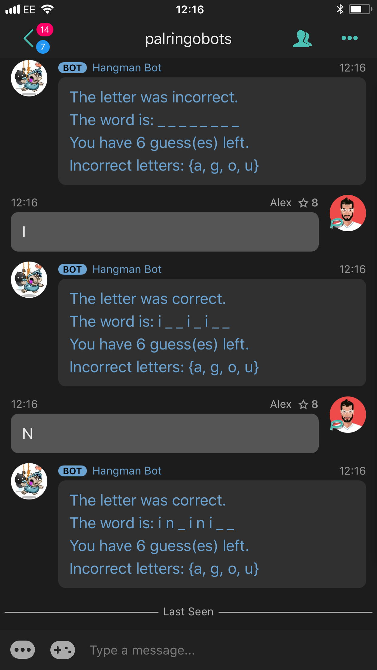 Hangman Bot