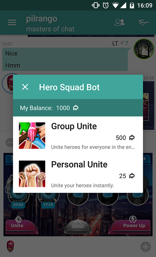 Hero Squad Bot