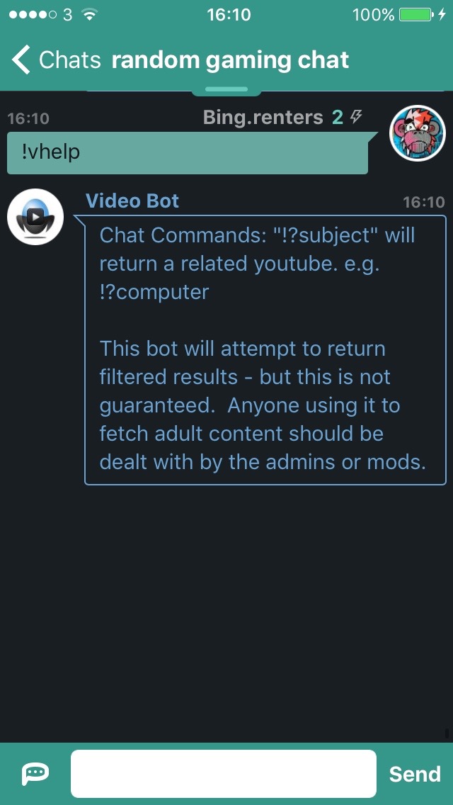 Video Bot